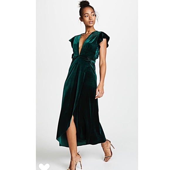 Misa Los Angeles Dresses & Skirts - MISA Los Angeles wrap velvet Dress